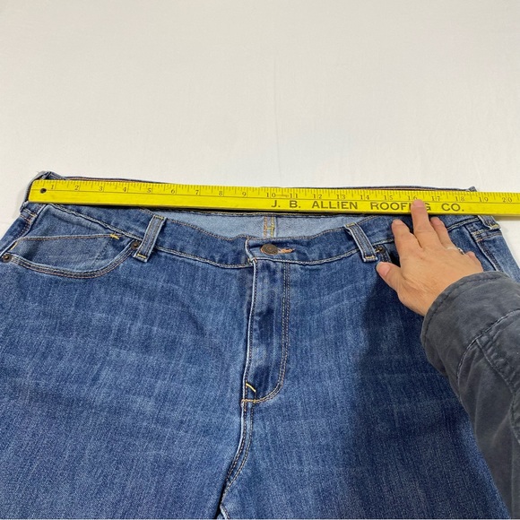 Old Navy Denim Ankle Jeans Casual Medium wash Midrise Short Straight Fit… - Picture 5 of 11